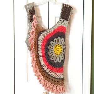 Asymmetrical Crochet Top